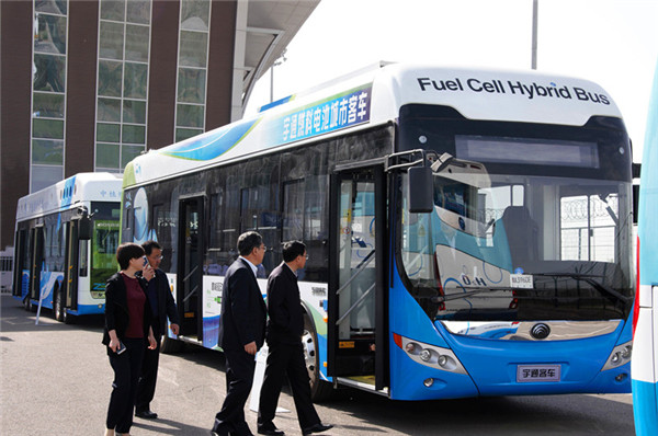 宇通氫燃料電池公交車