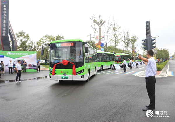 構建綠色智慧公共交通體系 110輛比亞迪全新K7投放陜西西咸新區