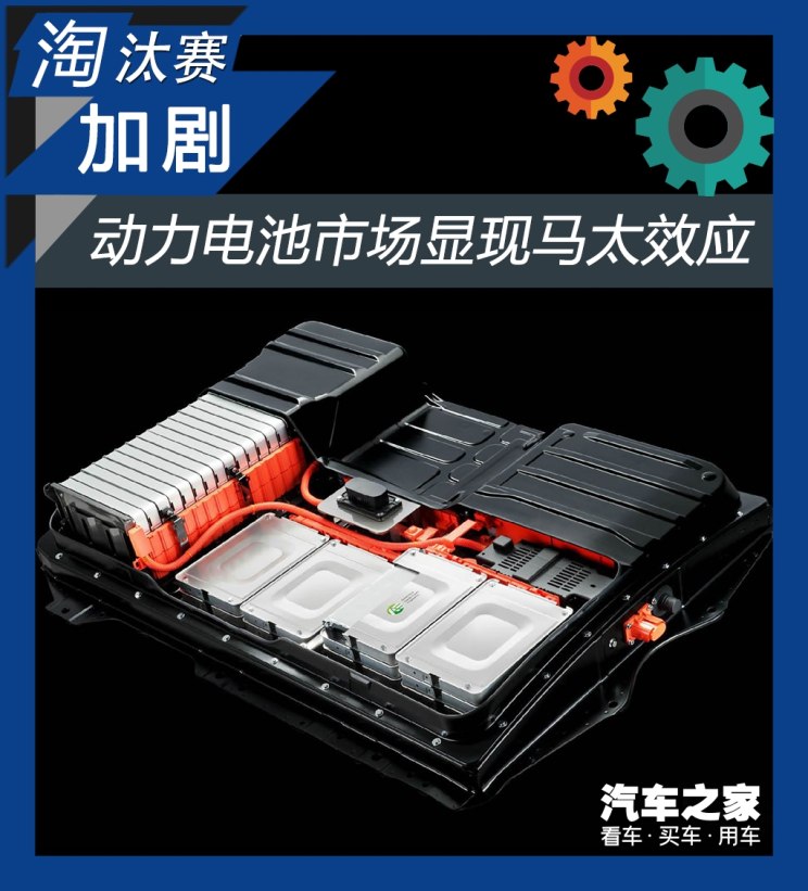 淘汰賽加劇 動力電池市場顯現馬太效應