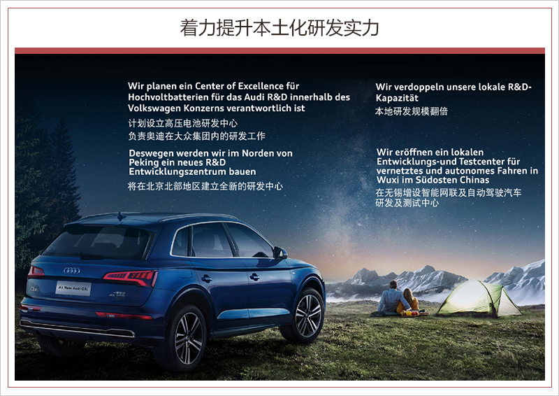 奧迪入華的30歲宣言：全面電氣化/SUV數量翻倍