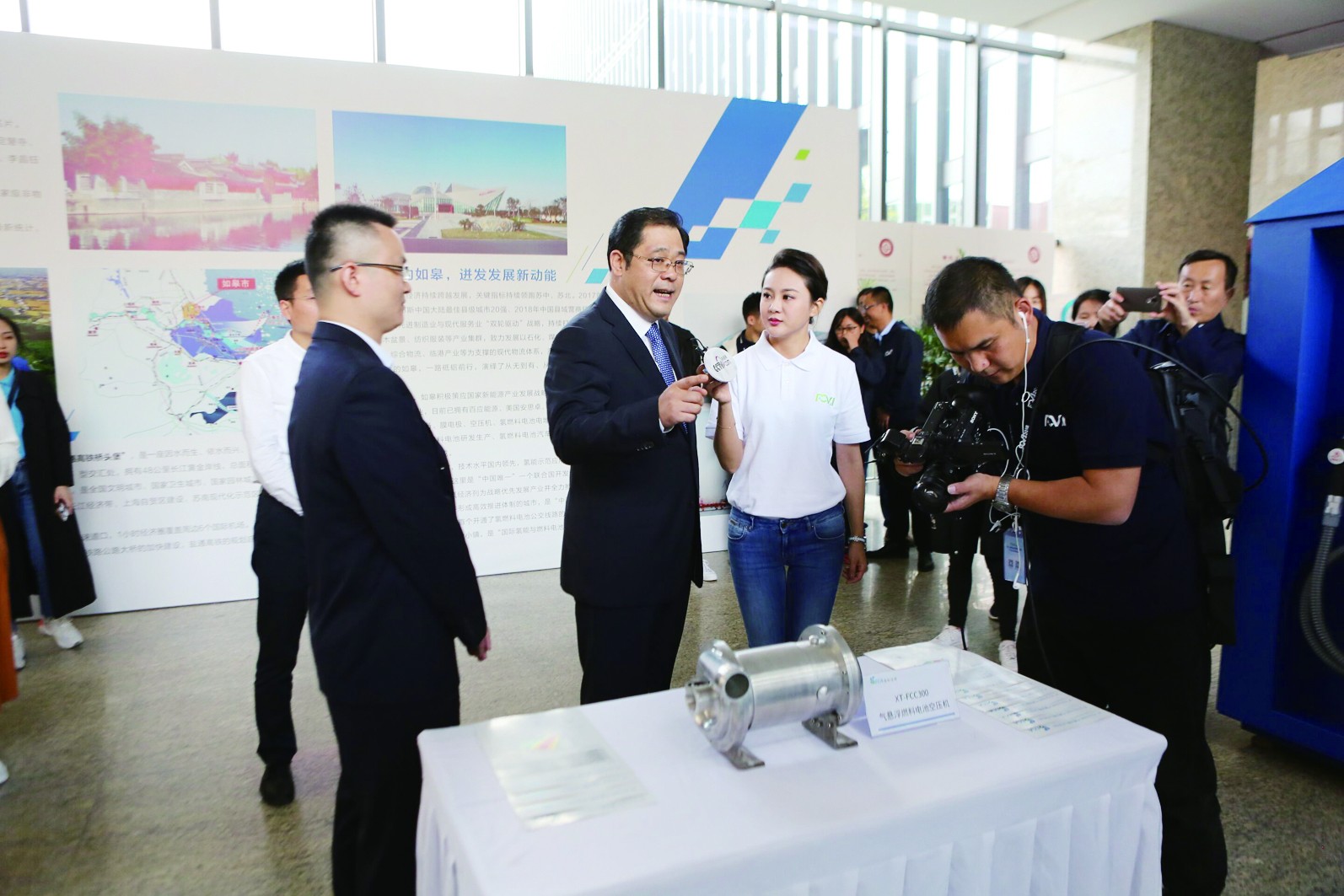 長(zhǎng)三角氫能燃料電池汽車科普巡游活動(dòng)在如皋始發(fā)