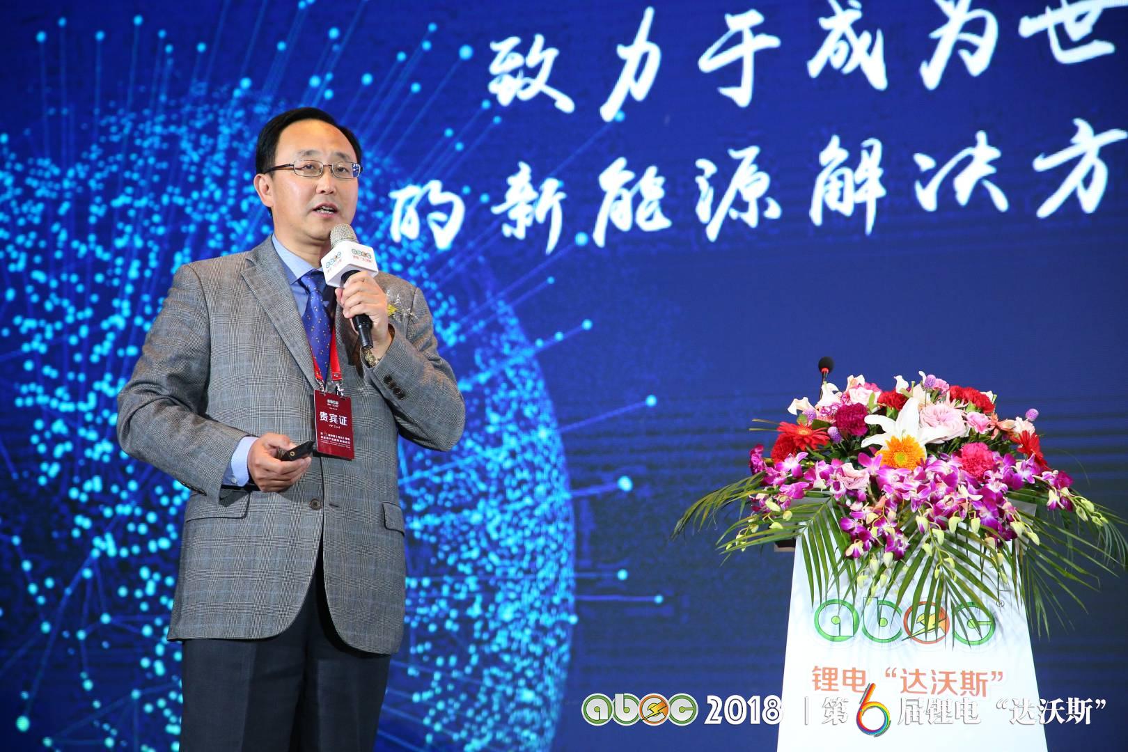 欣旺達電子股份有限公司集團副總裁兼動力電池板塊總裁梁銳 欣旺達電子股份有限公司集團副總裁兼動力電池板塊總裁梁銳