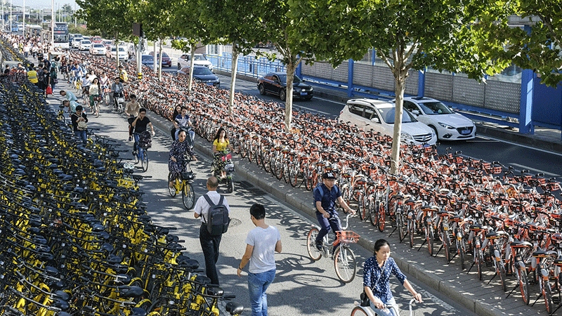 共享單車“一地雞毛” 5G成共享經(jīng)濟下個推手 共享單車“一地雞毛” 5G成共享經(jīng)濟下個推手