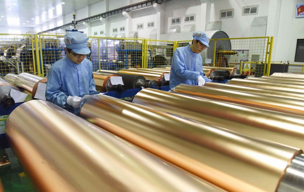銅陵銅箔1萬噸鋰電銅箔項2018年可產2600噸