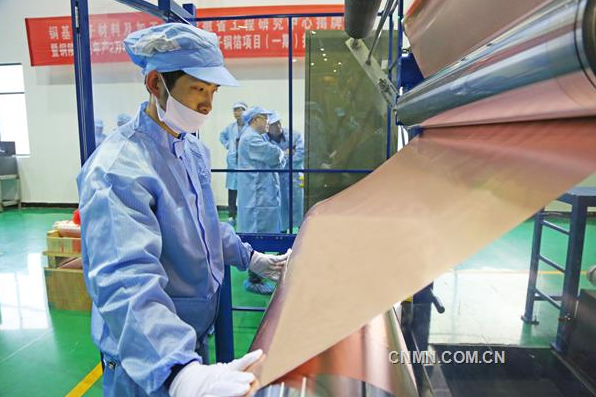 銅冠銅箔鋰電箔：2018年生產6818噸 2019年產銷量目標1萬噸