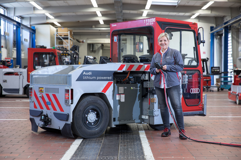 奧迪回收電動汽車電池 德國工廠車輛測試廢舊鋰離子電池再利用