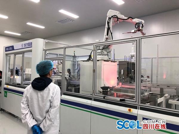西部首條！東方電氣氫燃料電池自動化生產線一期工程正式投產