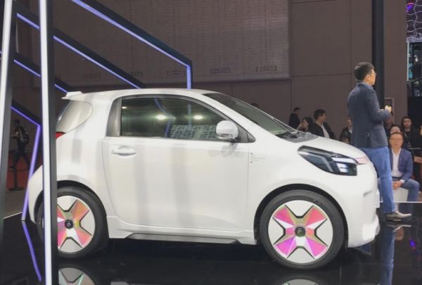 以豐田eQ設(shè)計為基礎(chǔ)的奇點(diǎn)iC3亮相上海車展