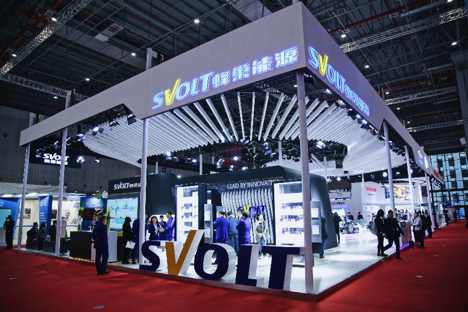 上海車展蜂巢能源展區(qū)