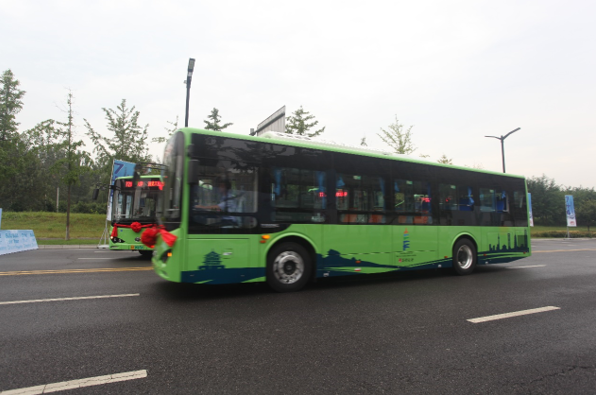 比亞迪純電動(dòng)公交車 圖片來(lái)源：企業(yè)供圖