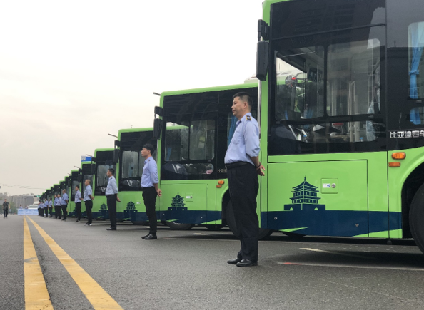 比亞迪純電動(dòng)公交車 圖片來(lái)源：企業(yè)供圖