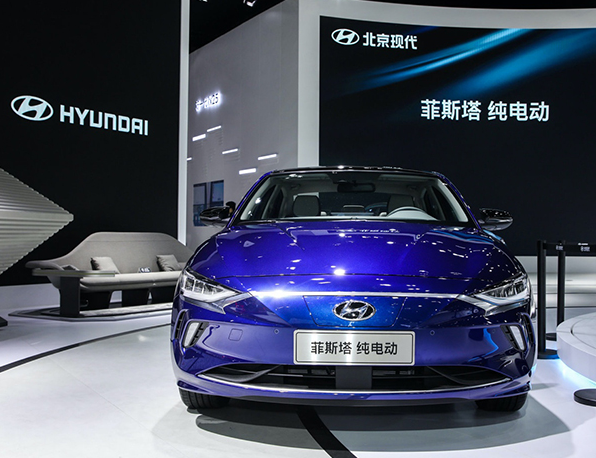 電動(dòng)汽車(chē) 圖片來(lái)源：北京現(xiàn)代官網(wǎng)