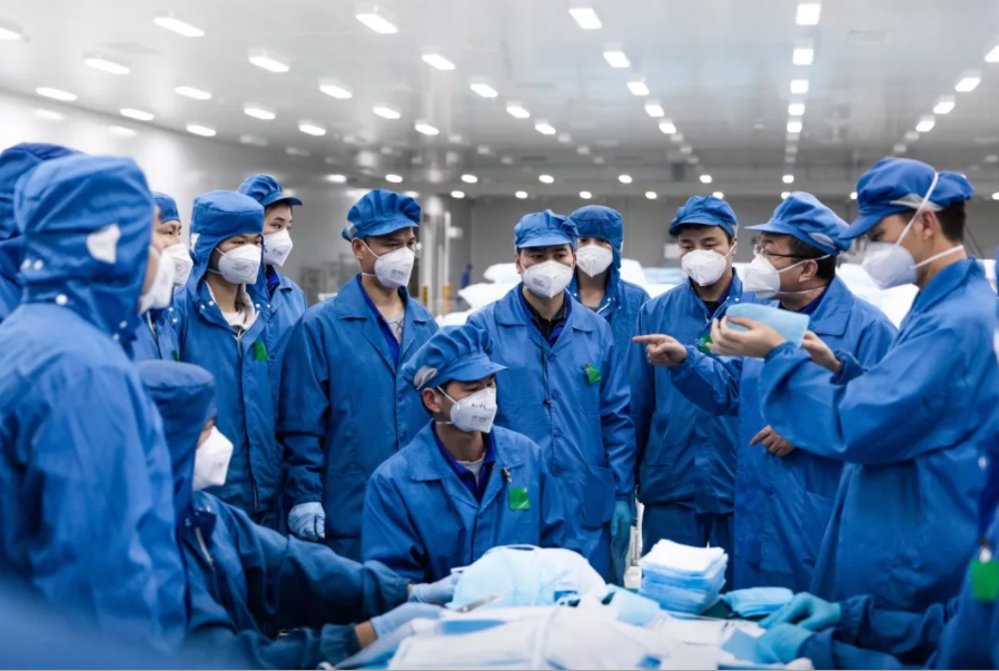 官宣！上汽通用五菱自產(chǎn)口罩項(xiàng)目3天下線