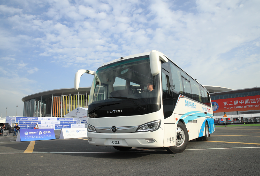 圖/福田氫燃料電池客車
