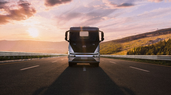 比亞迪19噸重卡