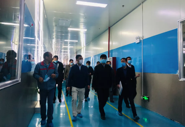 鄭州市副市長史占勇調研比克電池 對智能制造產線給予肯定