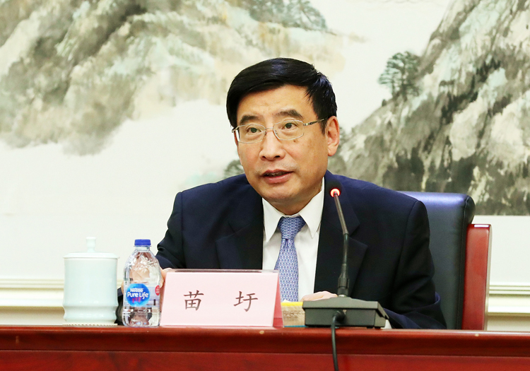 工業和信息化部部長苗圩 圖片來源：工業和信息化部網站