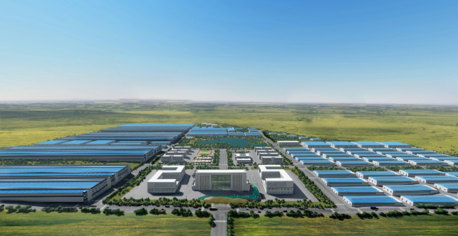 廠區(qū)規(guī)劃鳥(niǎo)瞰圖