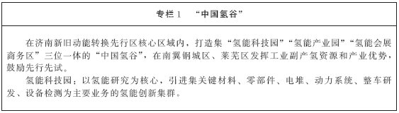 《山東省氫能產業(yè)中長期發(fā)展規(guī)劃（2020-2030年）》