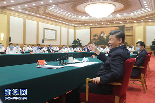 中共中央總書記、國家主席、中央軍委主席習近平在京主持召開企業家座談會并發表重要講話