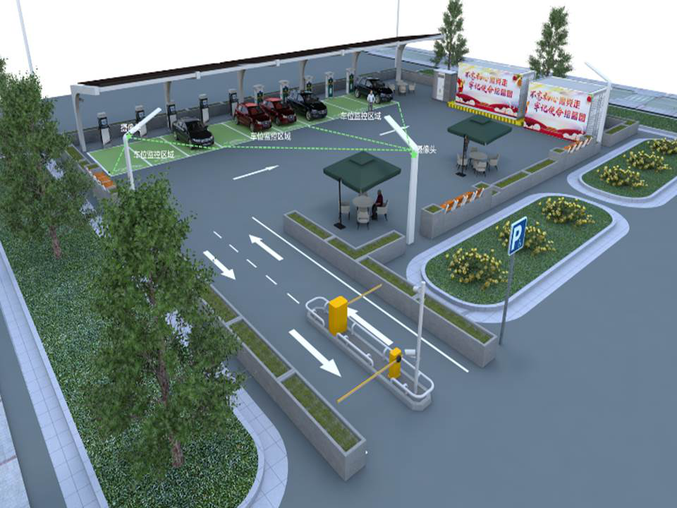 海南電網博鰲樂城智能電網綜合示范區光儲充一體化項目，圖片來源于動力源官網