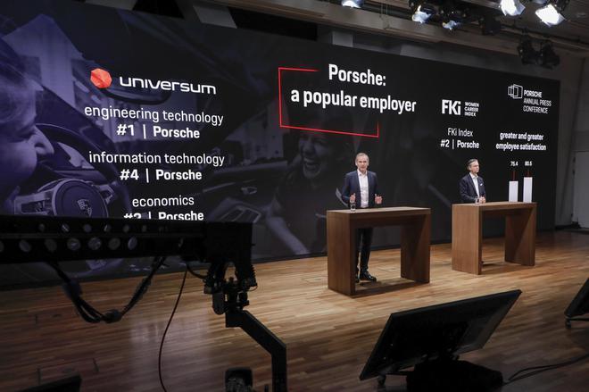 保時捷召開2021年新聞發布會