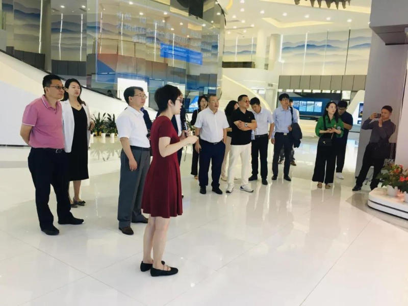 中關村新型電池技術創新聯盟秘書長于清教一行蒞臨東莞水鄉考察