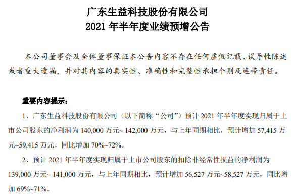 覆銅板,生益科技,粘結(jié)片