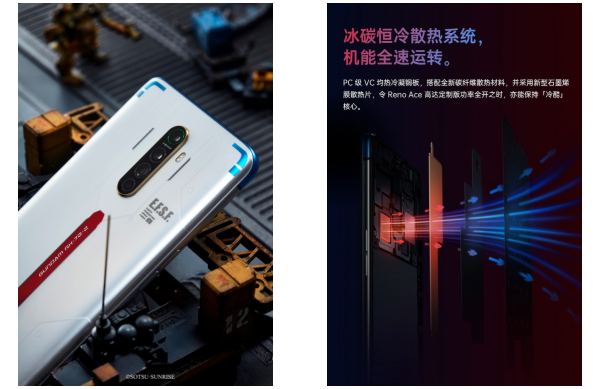 深瑞墨烯新型石墨烯導(dǎo)熱膜助力OPPO實(shí)現(xiàn)立體散熱