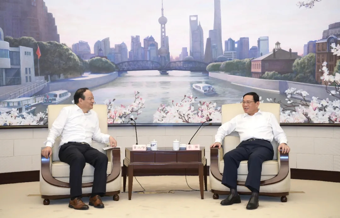上海市委書記李強會見寧德時代董事長曾毓群一行 