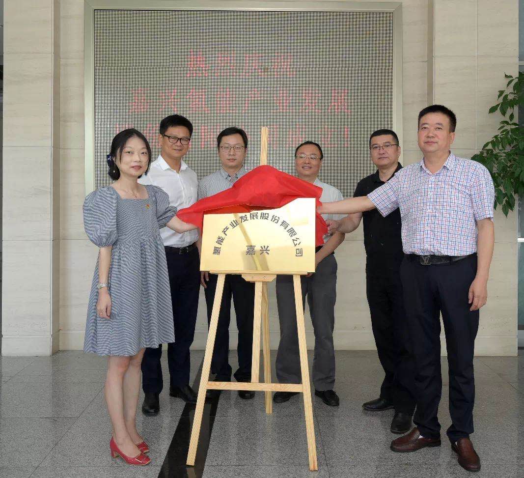 嘉興氫能產(chǎn)業(yè)發(fā)展股份有限公司正式揭牌成立