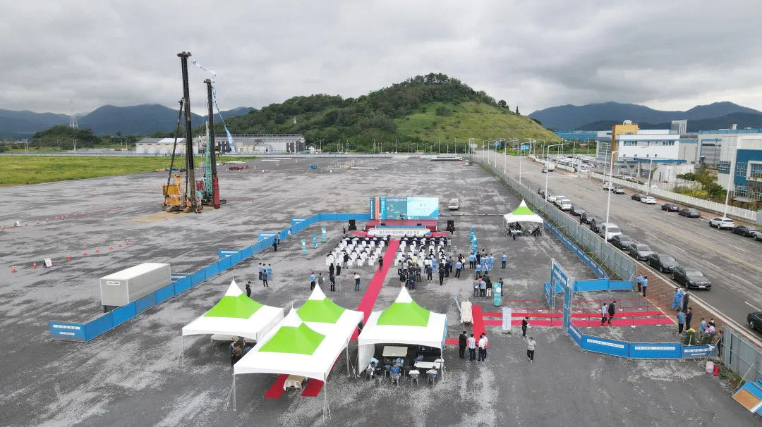 浦項(xiàng)華友循環(huán)再生韓國公司開工建設(shè)