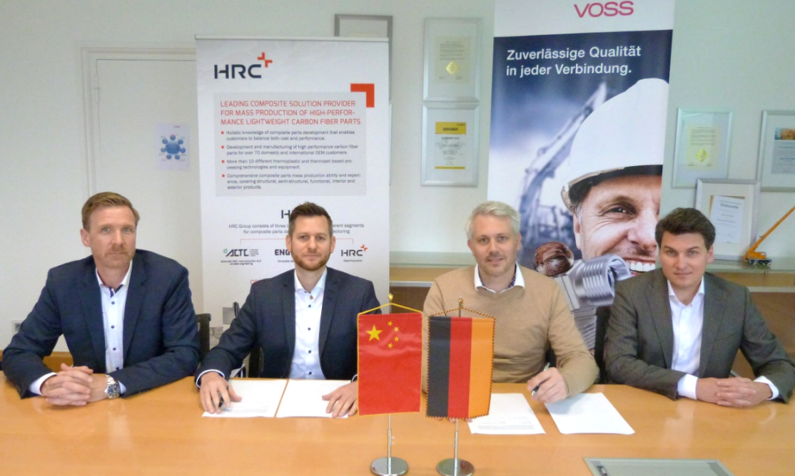 HRC攜手德國VOSS Fluid，共同開發未來儲氫系統解決方案