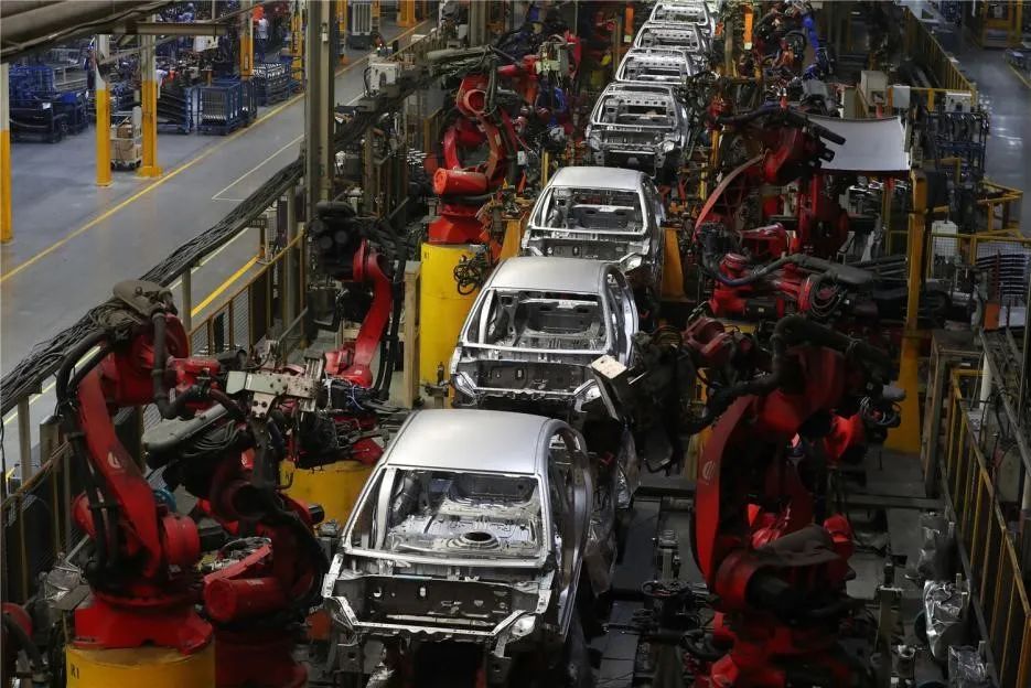 圖/奇瑞汽車生產線