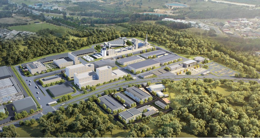 盛新鋰能鋰鹽生產(chǎn)基地 圖片來(lái)源：盛新鋰能