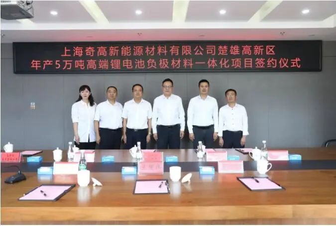 奇高新能源,負極材料,鋰電池