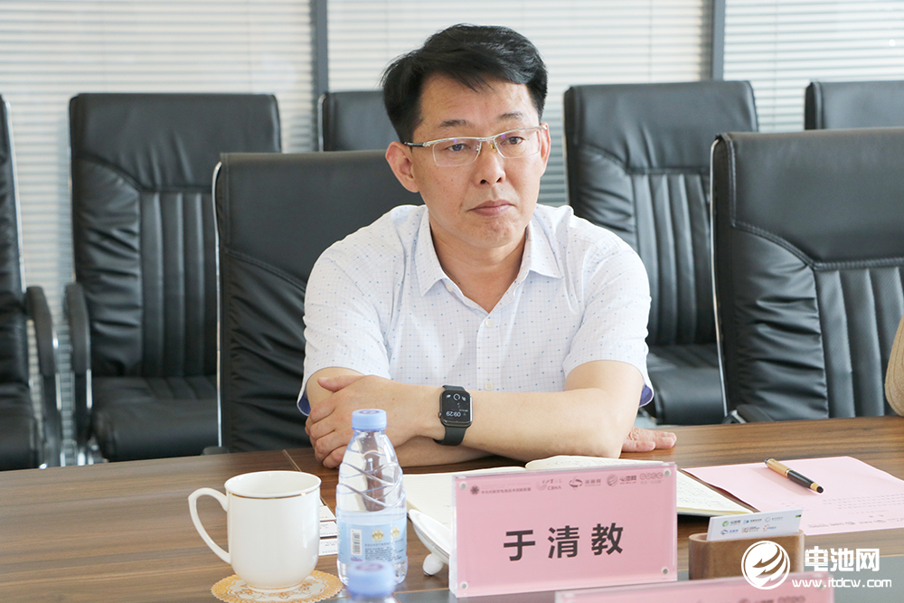 中關村新型電池技術創新聯盟秘書長、電池百人會理事長于清教