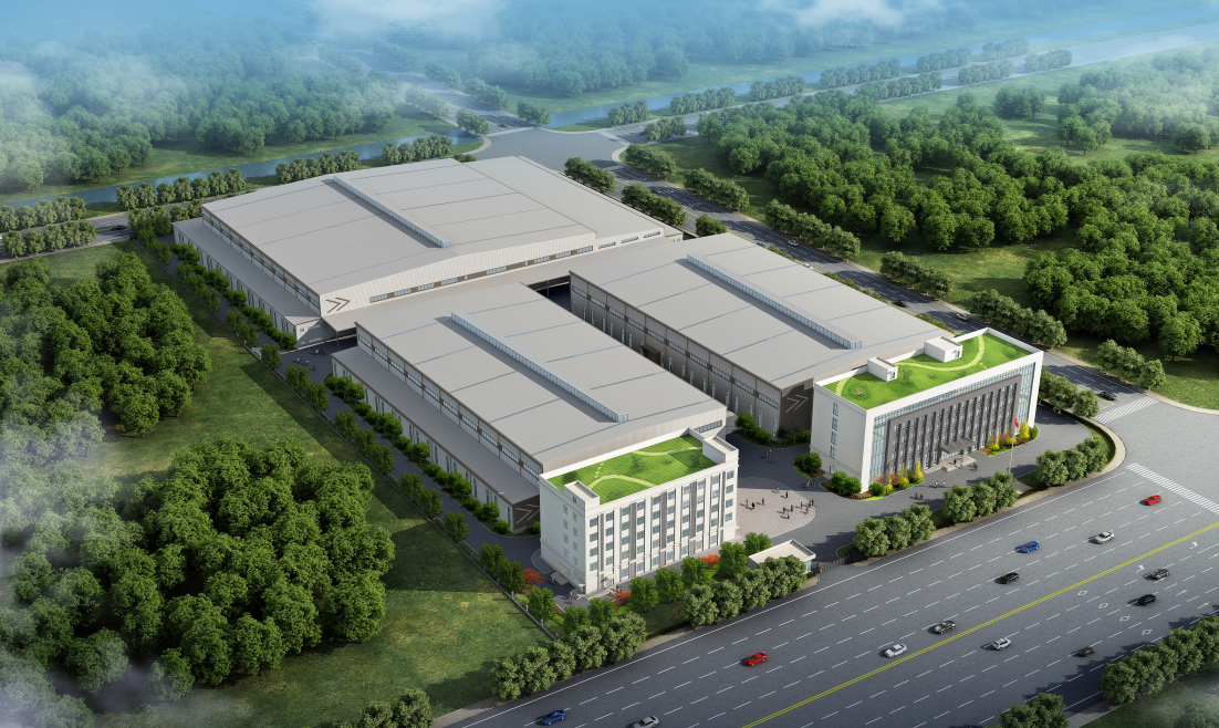 襄陽光瑞汽車零部件制造基地項目效果圖 圖/肇慶新區發布