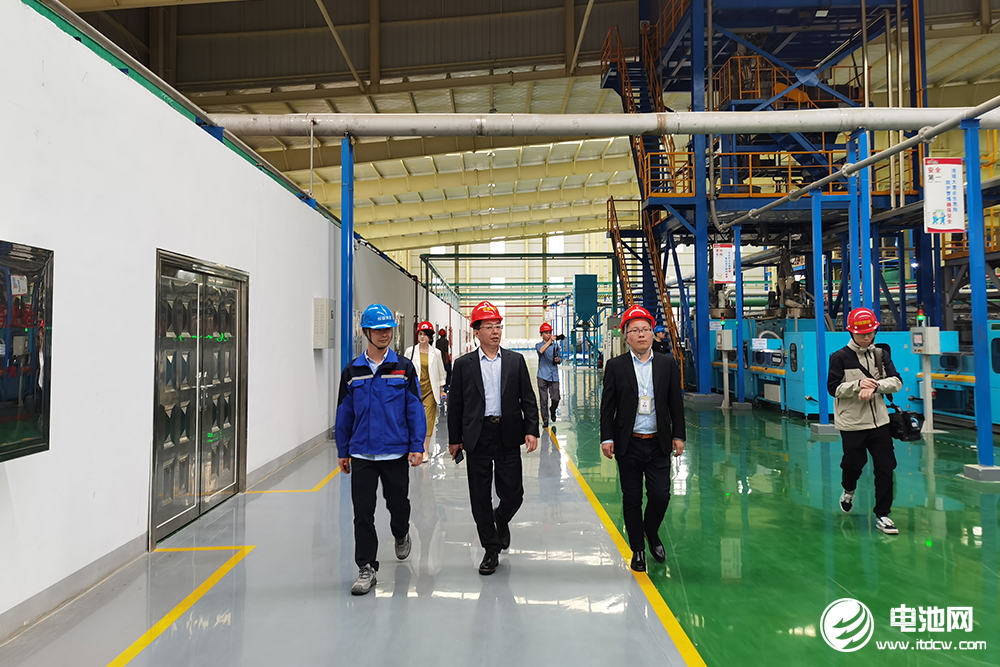 參觀考察湖南邦盛新能源科技集團有限公司