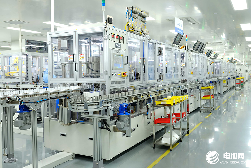 長虹三杰電池產(chǎn)線