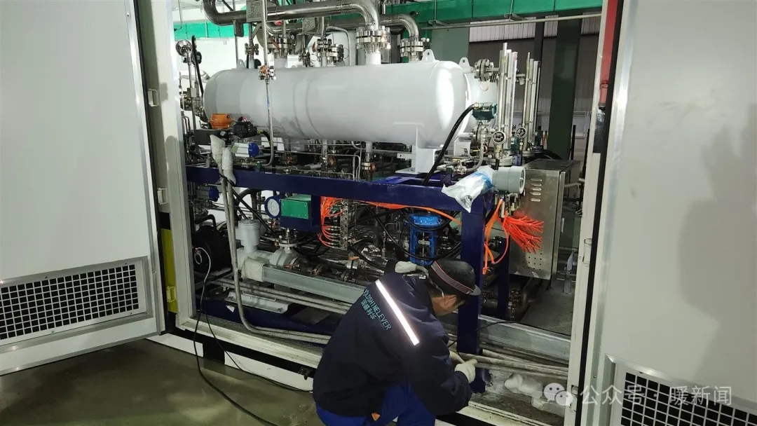 內蒙古首套制氫系統出口美國