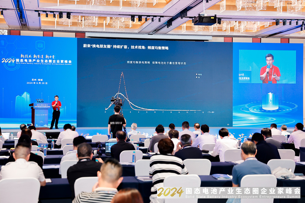 2024固態電池產業生態圈企業家峰會現場