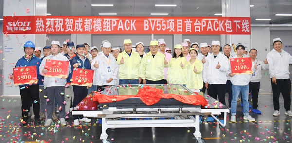 三款短刀熱復合飛疊電芯量產 蜂巢能源四川成都基地全面投運